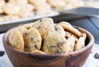 One Bite Mini Chocolate Chip Cookies Recipe