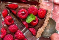 From Scratch Chocolate Raspberry Tart Recipe