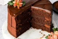 Decadent Chocolate Ganache Cake Recipe