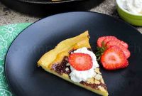 Keto Chocolate Macadamia Dutch Baby Pancake