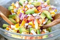 Creamy Avocado Ranch Salad Recipe