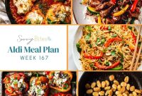 Aldi 7-Day Meal Plan on a $167 Grocery Budget