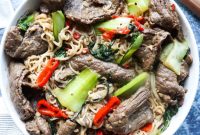 Pho Xao: Vietnamese Stir-Fried Beef and Rice Noodles