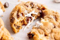 S’mores Cookies: Gooey Marshmallow and Chocolate Recipe