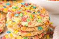 Fruity Pebbles Cookies Recipe for Crispy Colorful Treats