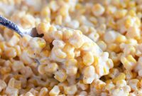 Creamy Skillet Corn with Cream Cheese Recipe