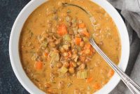 Curried Carrot and Lentil Soup Recipe