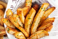 Crispy Air Fryer Steak Fries Recipe