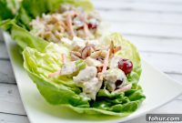 Zesty Soy Citrus Chicken Lettuce Wraps