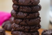 Chewy Fudgy Chocolate Brownie Cookie Recipe