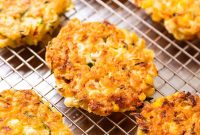 Crispy Zucchini and Sweet Corn Fritters