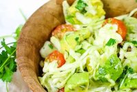 Avocado Cabbage Slaw Recipe: Low-Carb Paleo Whole30 Video