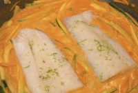 Cod in Thai Red Coconut Curry