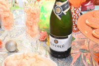 Champagne Cocktail with Cotton Candy for Swiftie Showgirl Party