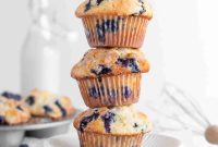 Classic Blueberry Muffins Recipe with Fresh Berries