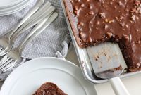 Classic Texas Sheet Cake Recipe with Fudgy Chocolate Frosting