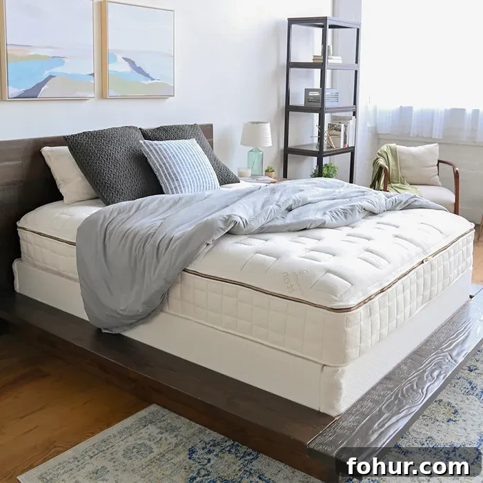 7 Non-Toxic Organic Vegan Mattresses for Every Budget 2 organic non toxic vegan mattress from naturepedic