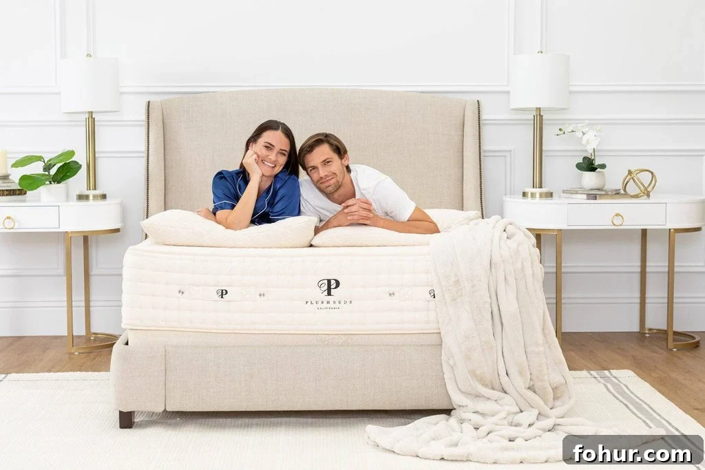 7 Non-Toxic Organic Vegan Mattresses for Every Budget 4 natural vegan mattress from plushbeds