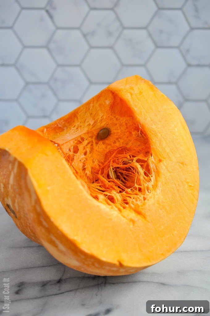 How To Make Sous Vide Smoked Pumpkin Puree with fresh pumpkin to add maximum flavour to sweet and savoury dishes.