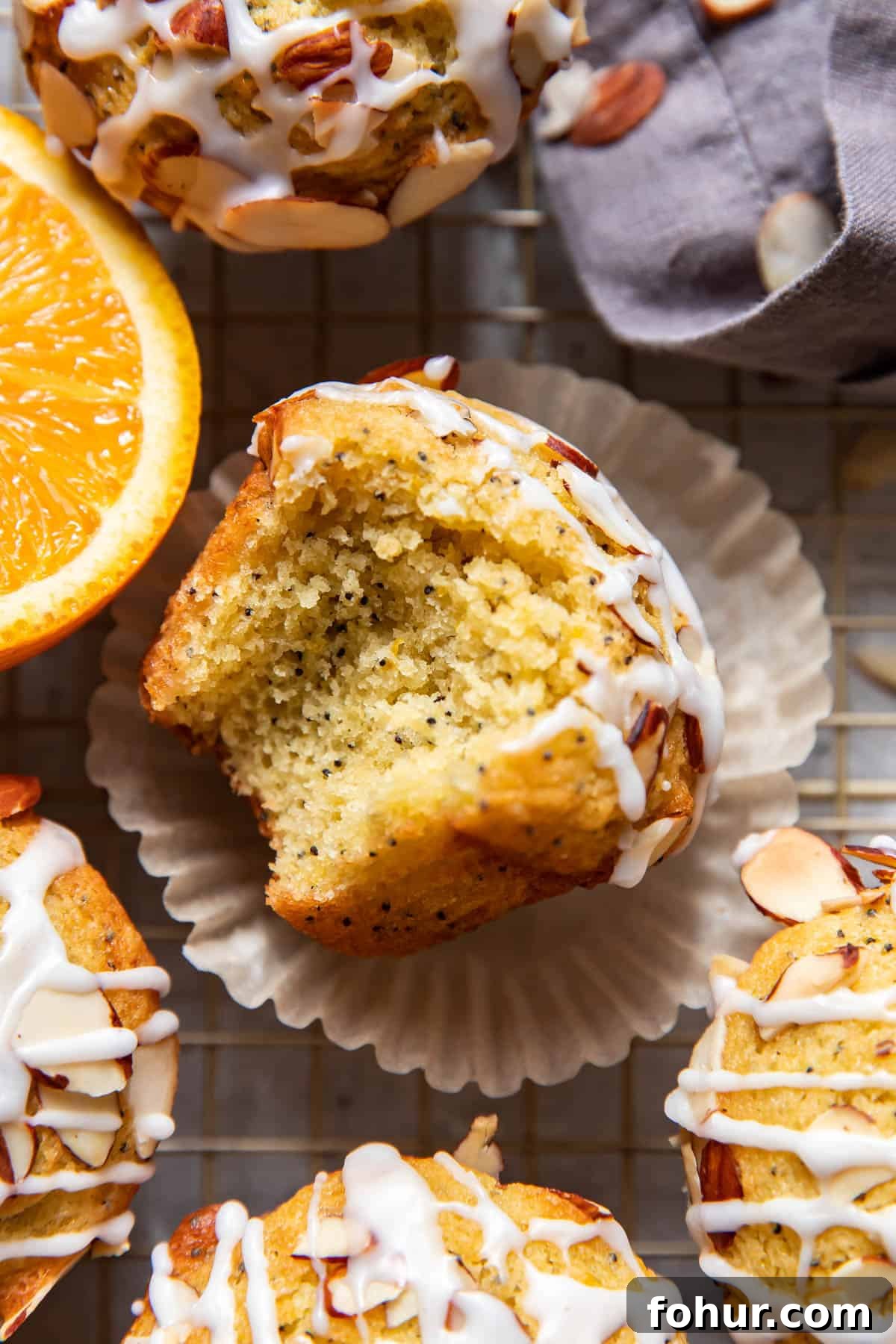 Zesty Orange Almond Muffins Recipe 4 img 10211 3