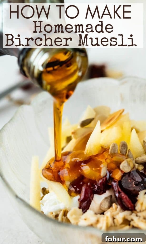 Authentic Swiss Bircher Muesli Recipe 11 a pin to save for later.