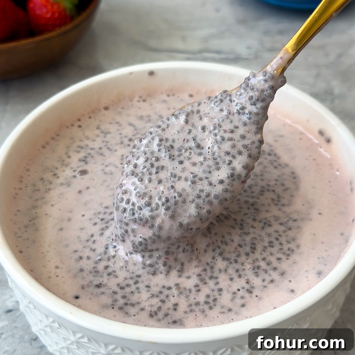 High Protein Strawberry Chia Pudding Recipe for Breakfast 6 Mix well & store in an airtight container