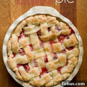 There are few pies better than a mouthwatering, sweet yet tart, flaky crusted, warm Strawberry Rhubarb Pie. Oh yeah.