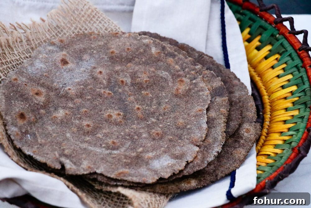 Buckwheat Flour Gluten-Free Roti