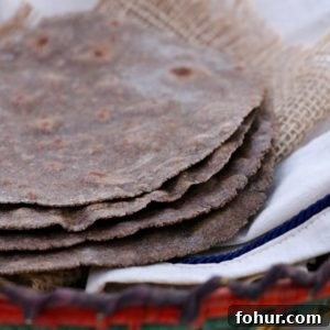 buckwheat flour roti