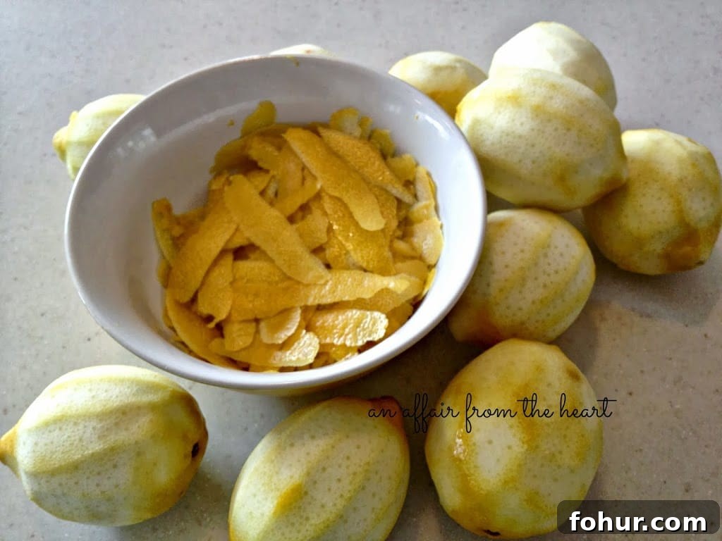 Lemons for limoncello