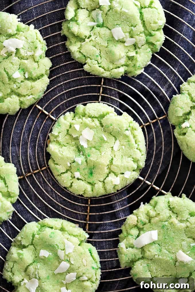 Coconut Lime Sugar Cookies Recipe 5 These Coconut Lime Sugar Cookies pack a bright citrus punch thanks to a quick kitchen shortcut. Sparkling with sugar and studded with coconut flakes, these cookies are definitely a welcome sign of spring.