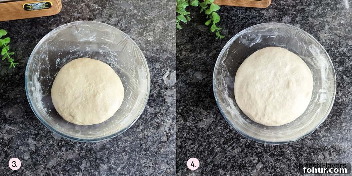 How to Make Authentic Hungarian Chimney Cake (Kürtőskalács) 6 allow the dough for first proofing