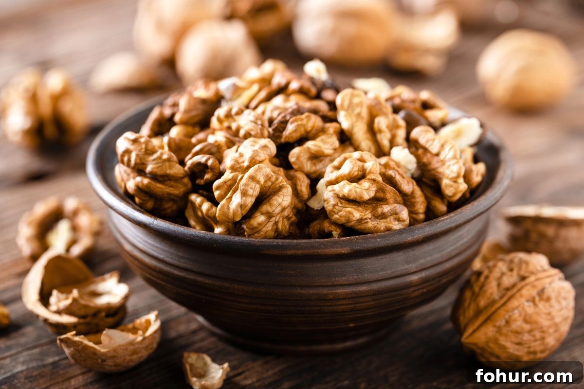 Pregnancy Grocery List: 41 Essentials for Expectant Moms 11 walnuts