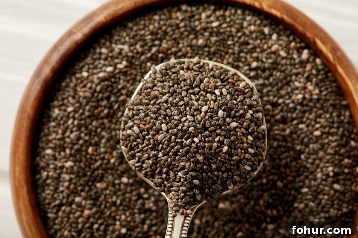 Pregnancy Grocery List: 41 Essentials for Expectant Moms 17 chia seeds