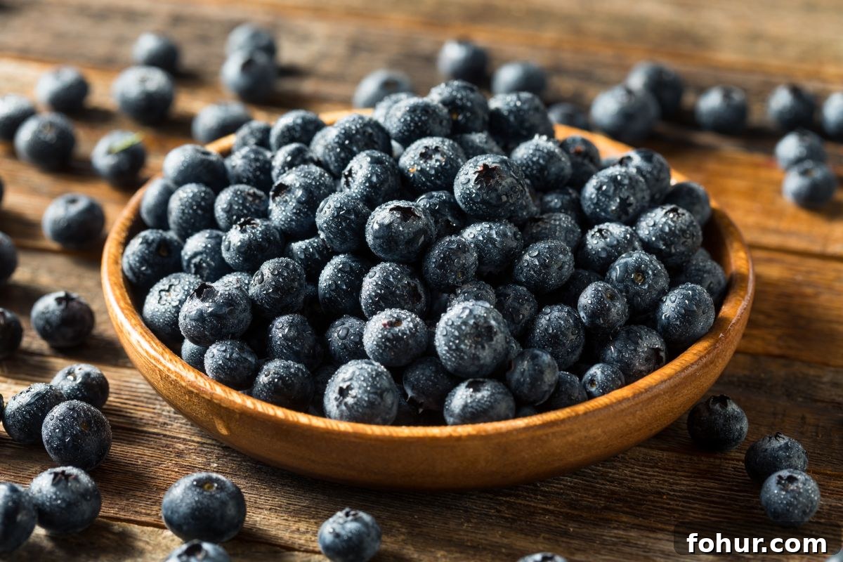 Pregnancy Grocery List: 41 Essentials for Expectant Moms 20 blueberries