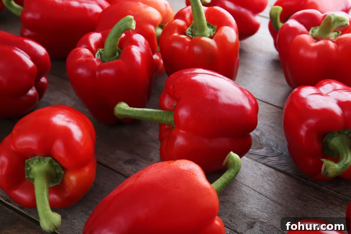 Pregnancy Grocery List: 41 Essentials for Expectant Moms 21 red bell peppers