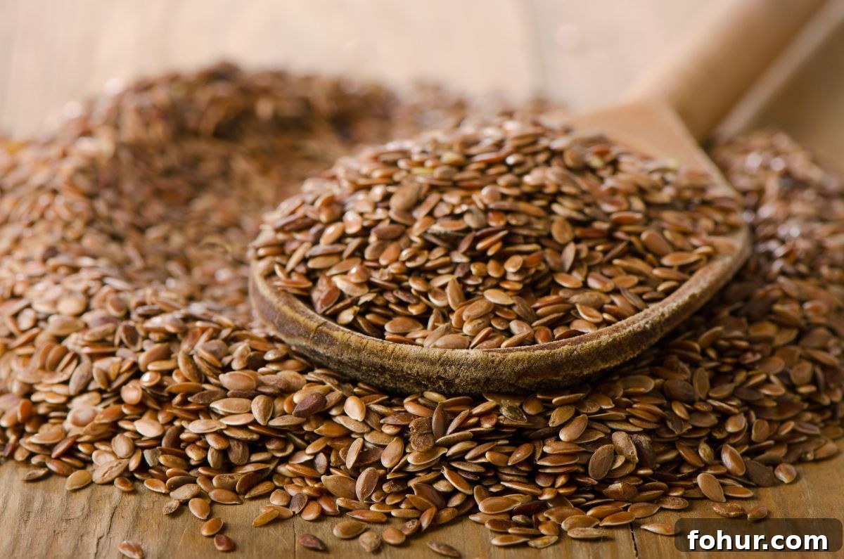 Pregnancy Grocery List: 41 Essentials for Expectant Moms 28 flax seeds