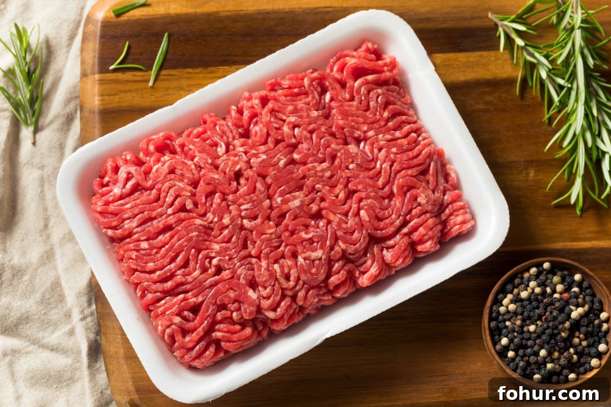 Pregnancy Grocery List: 41 Essentials for Expectant Moms 29 lean ground beef