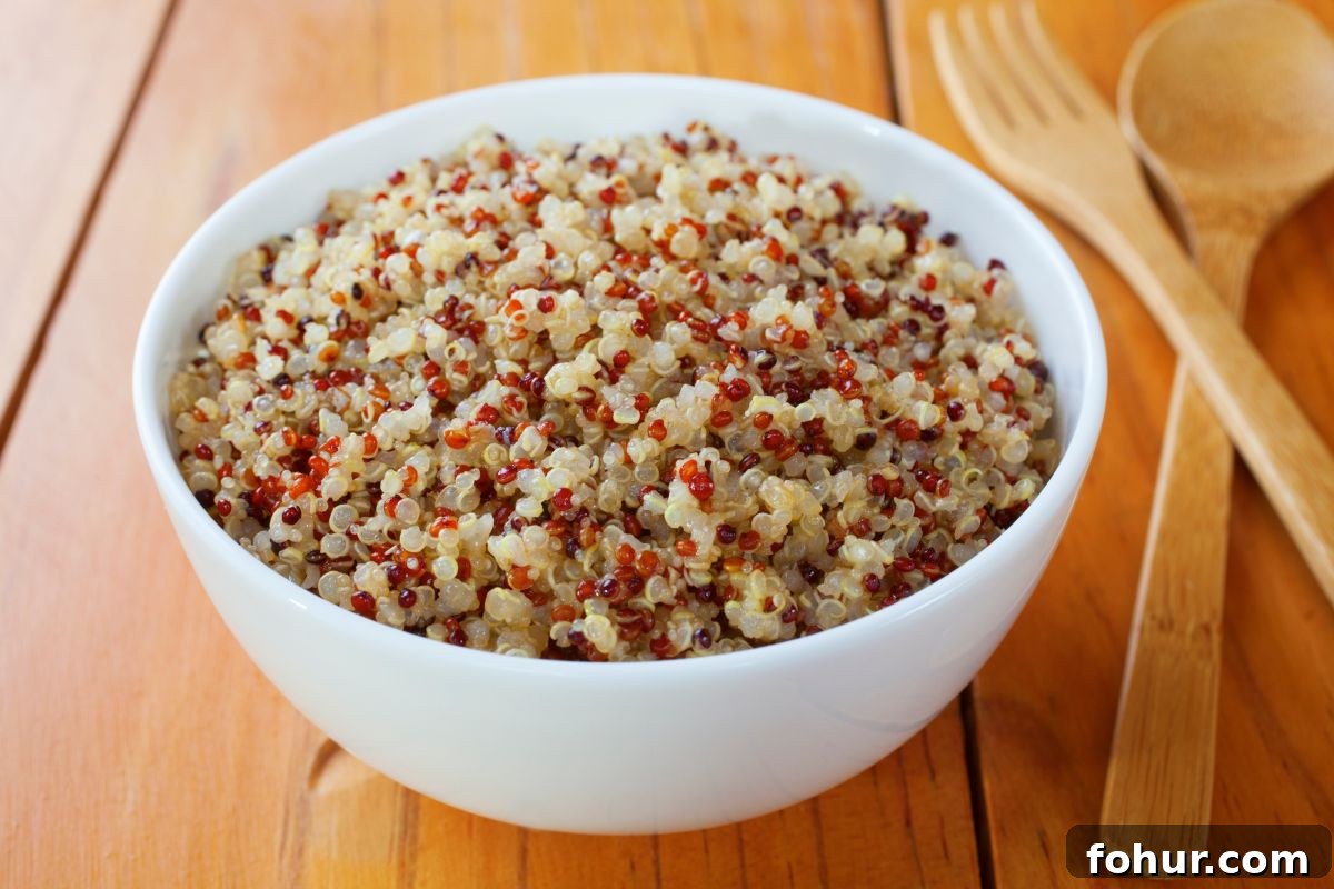 Pregnancy Grocery List: 41 Essentials for Expectant Moms 37 quinoa