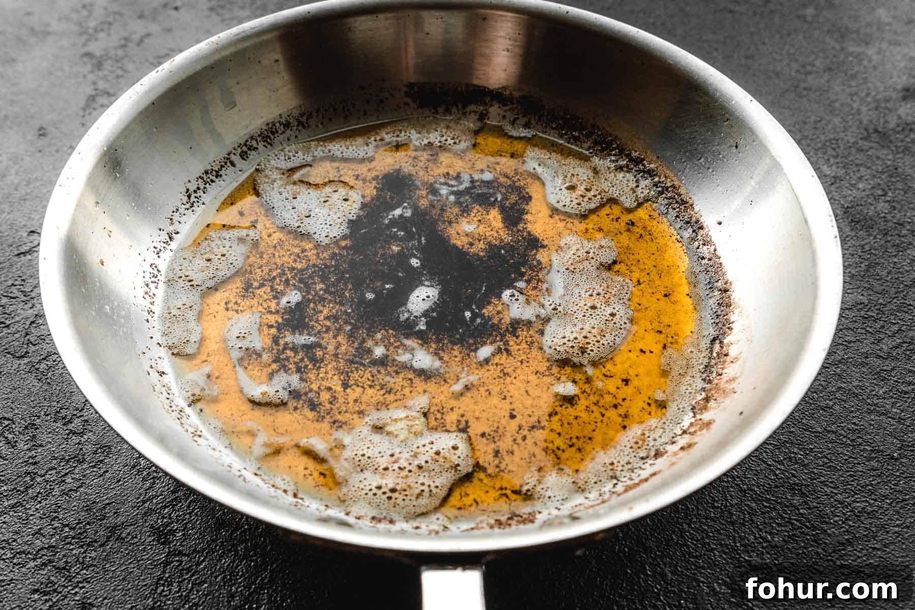 How to Brown Butter Without Burning It 4 Butter beginning to brown in a skillet.