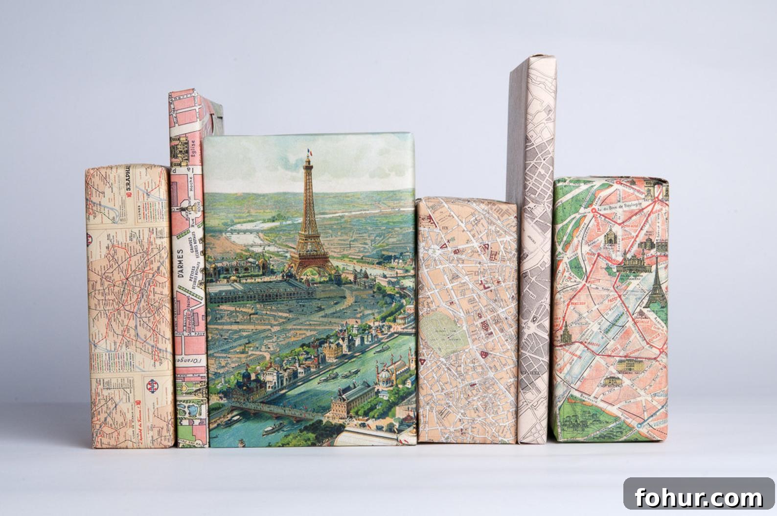 Parisian Wrapping Paper for Francophiles 5 Best holiday gift wrap Paris maps