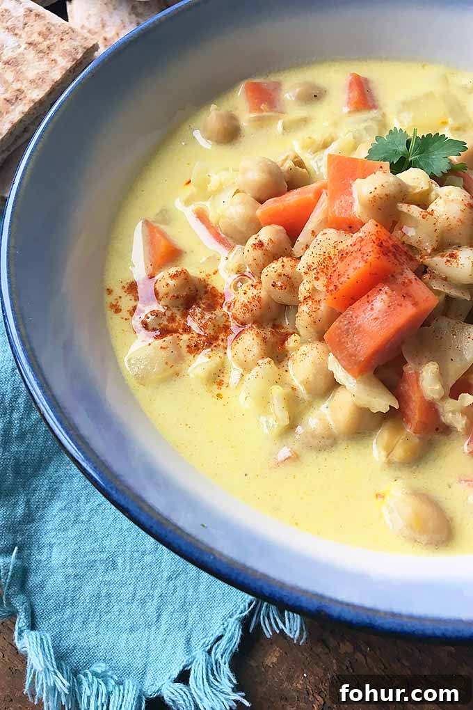 Creamy Saffron Chickpea Stew Recipe 2 Looking to add a few more chickpeas into your diet? Try this stew that makes for a complete meal in one dish with the exotic flavors of saffron. It’s also vegetarian-friendly.