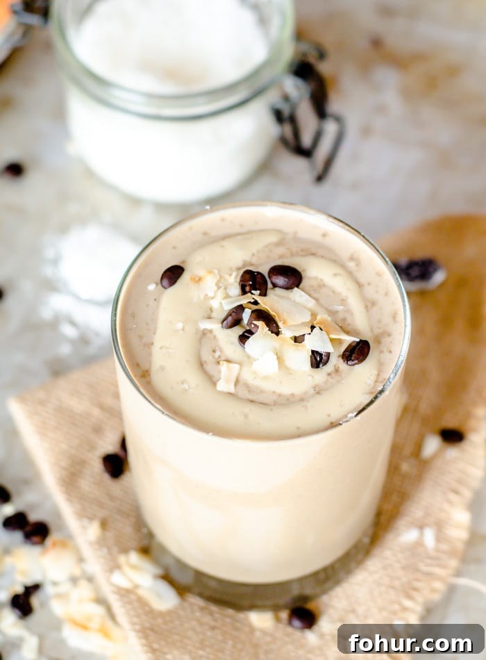 10 Coffee Smoothie Recipes to Energize Your Morning 8 coconut cashew latte