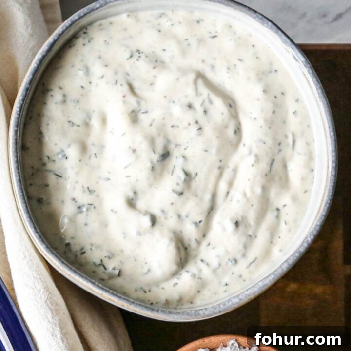 Gluten Free Homemade Ranch Dip