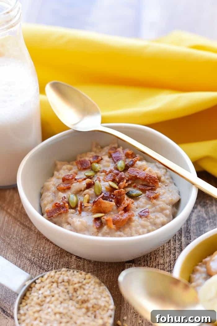 Crockpot Steel Cut Oats