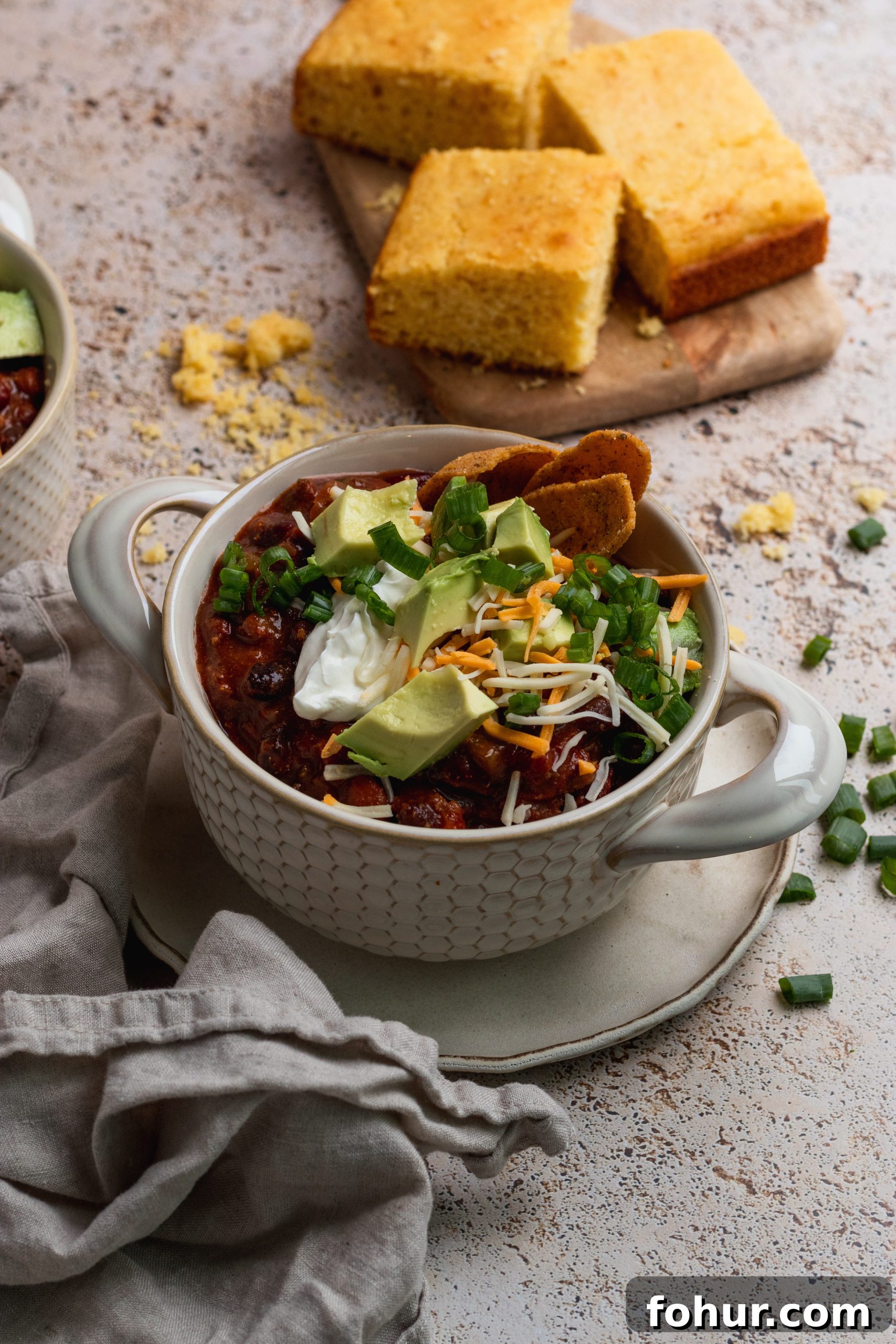 Slow Cooker Three-Bean Chili Recipe 2 The Best Slow Cooker Chili