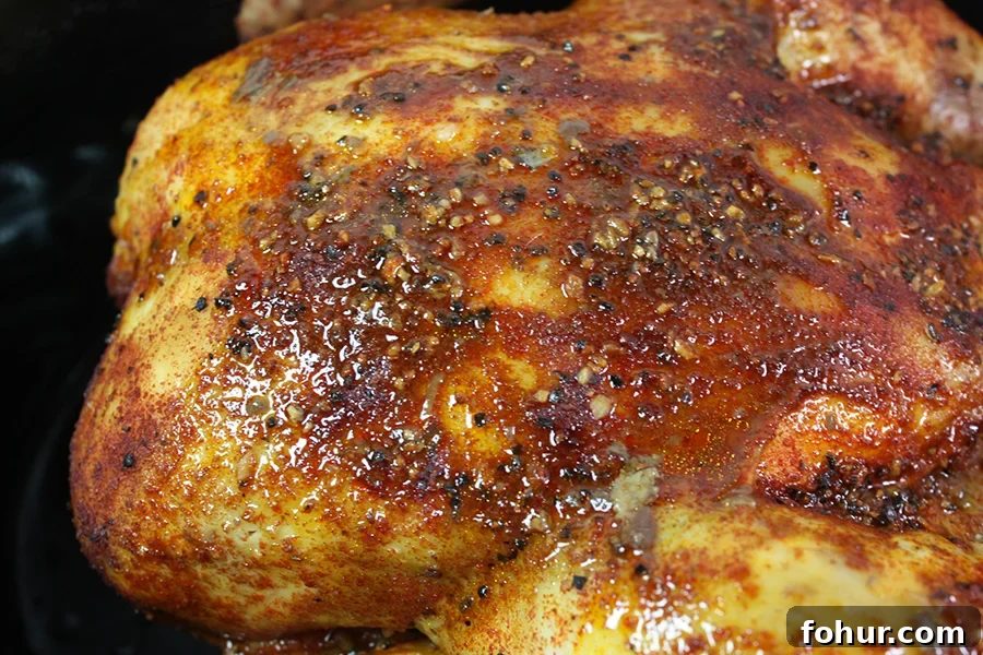 Preparing spatchcock chicken