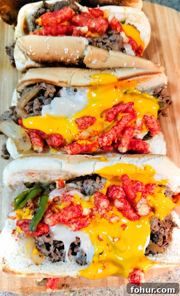 Flamin' Hot Cheesesteaks on the Blackstone Griddle 8 img 14237 8
