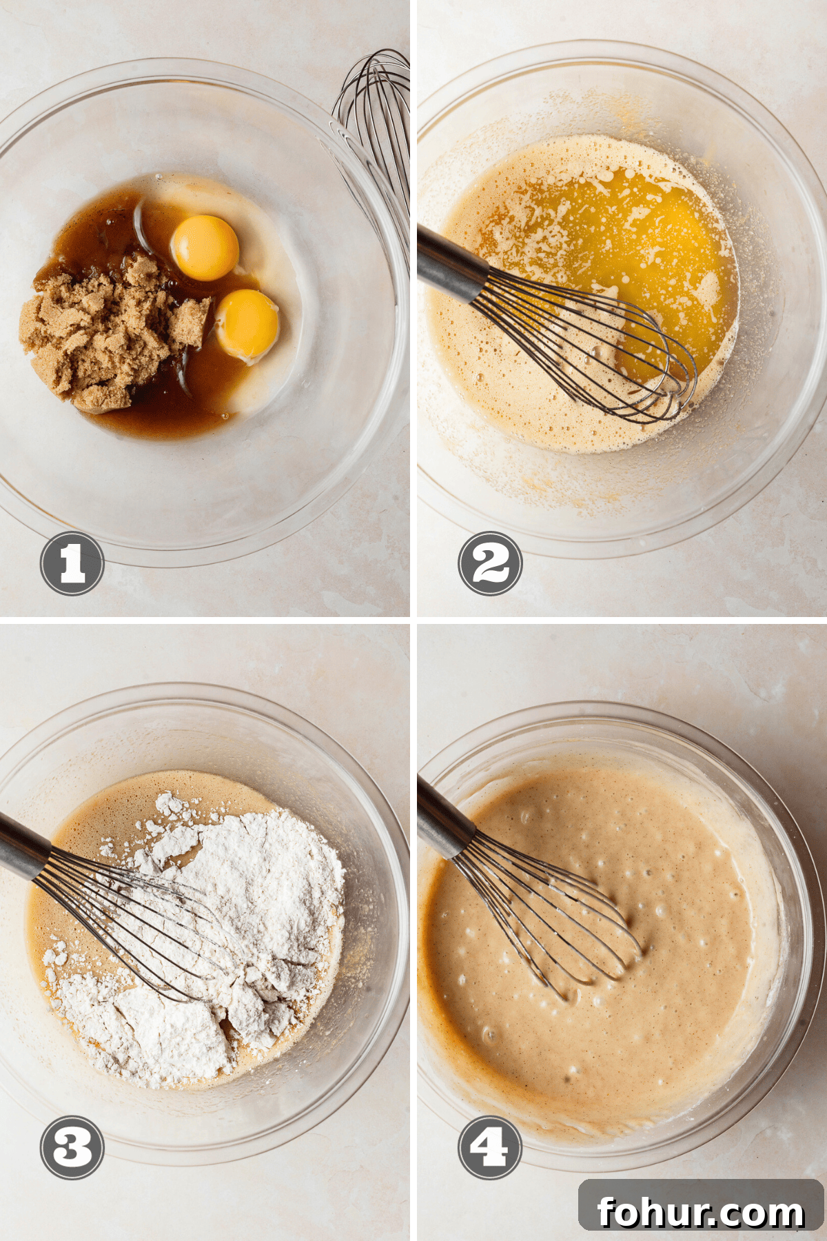 Gluten-Free Apple Cider Cake Recipe 4 step by step instructions to make an apple cider cake