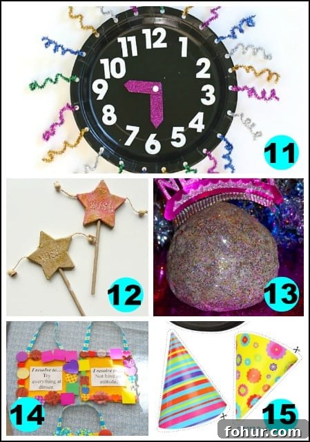 New Year's Eve Crafts and Games for Kids 4 kids new years eve activities